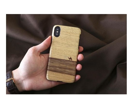 MAN&WOOD SmartPhone case iPhone X/XS terra black