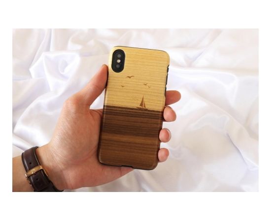 MAN&WOOD SmartPhone case iPhone X/XS mare black