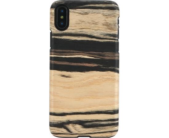 MAN&WOOD SmartPhone case iPhone X/XS white ebony black