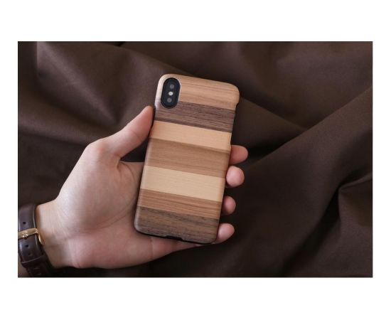 MAN&WOOD SmartPhone case iPhone X/XS sabbia black