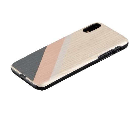 MAN&WOOD SmartPhone case iPhone XR pink suit black