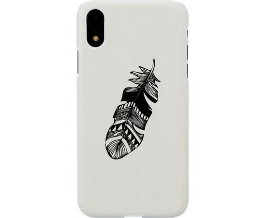 MAN&WOOD SmartPhone case iPhone XR indian white