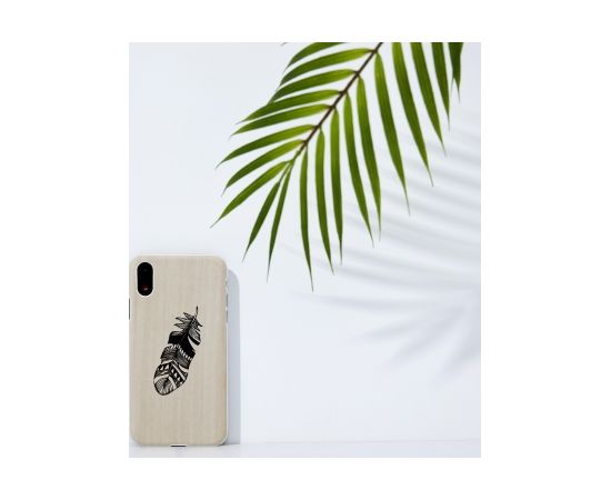 MAN&WOOD SmartPhone case iPhone XR indian white