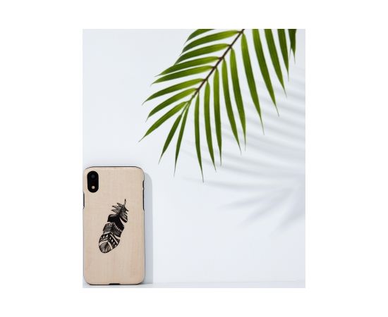 MAN&WOOD SmartPhone case iPhone XR indian black