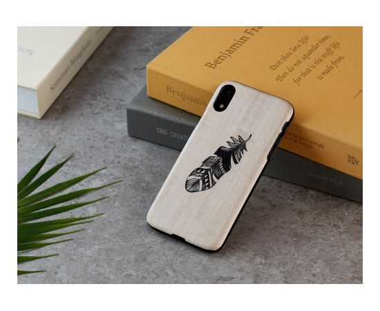 MAN&WOOD SmartPhone case iPhone XR indian black