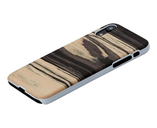 MAN&WOOD SmartPhone case iPhone XR white ebony white