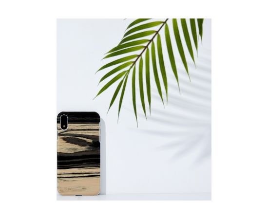 MAN&WOOD SmartPhone case iPhone XR white ebony white