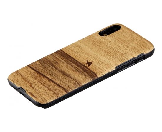 MAN&WOOD SmartPhone case iPhone XR terra black