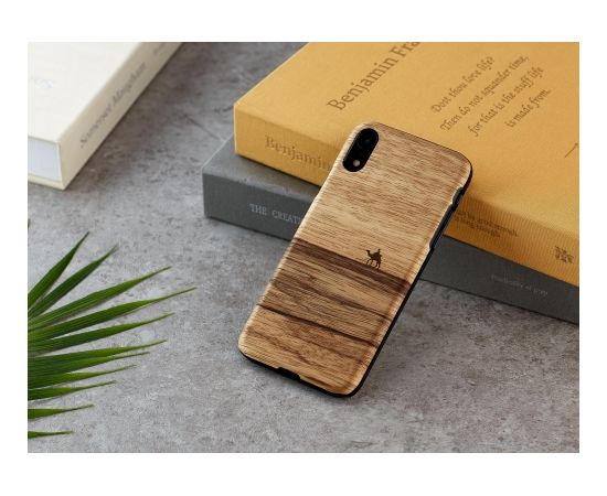 MAN&WOOD SmartPhone case iPhone XR terra black