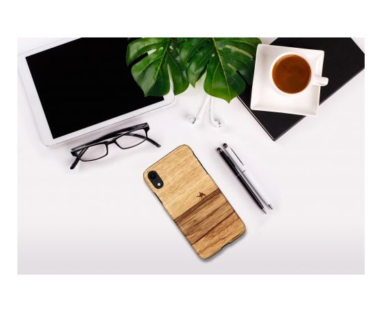 MAN&WOOD SmartPhone case iPhone XR terra black