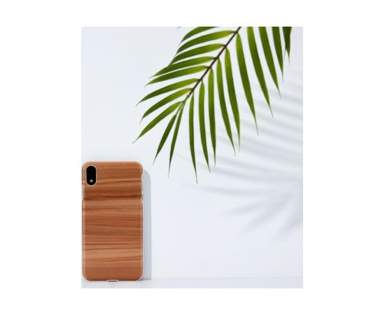 MAN&WOOD SmartPhone case iPhone XR cappuccino white