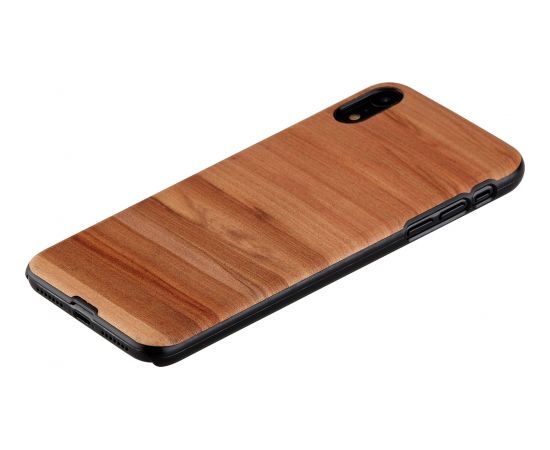 MAN&WOOD SmartPhone case iPhone XR cappuccino black