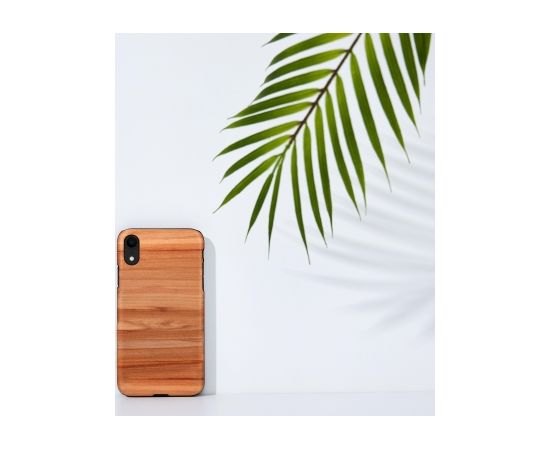 MAN&WOOD SmartPhone case iPhone XR cappuccino black