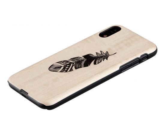 MAN&WOOD SmartPhone case iPhone XS Max indian black