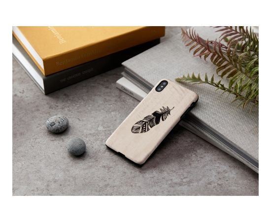 MAN&WOOD SmartPhone case iPhone XS Max indian black