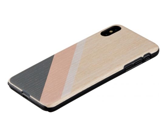 MAN&WOOD SmartPhone case iPhone XS Max pink suit black