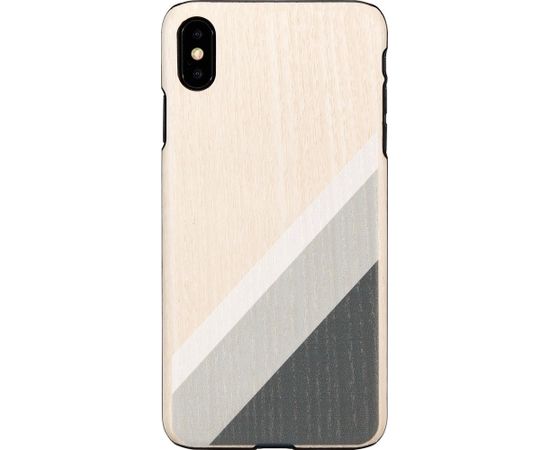 MAN&WOOD SmartPhone case iPhone XS Max gray suit black