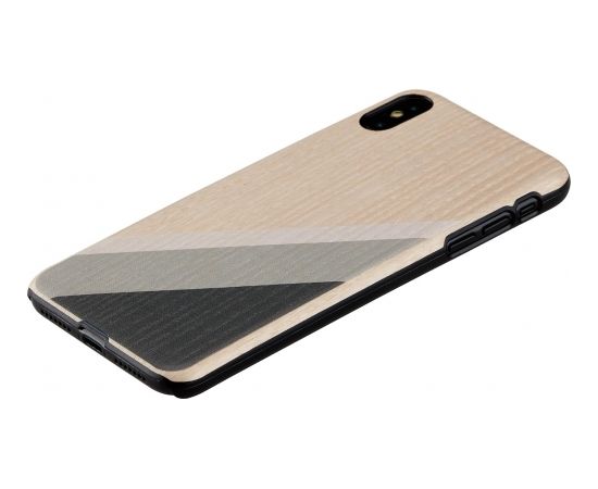 MAN&WOOD SmartPhone case iPhone XS Max gray suit black