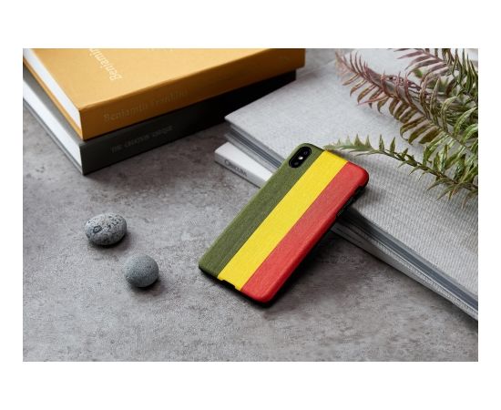 MAN&WOOD SmartPhone case iPhone XS Max reggae black