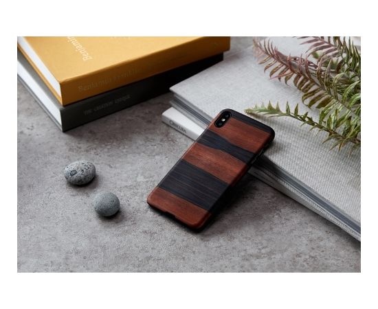 MAN&WOOD SmartPhone case iPhone XS Max ebony black