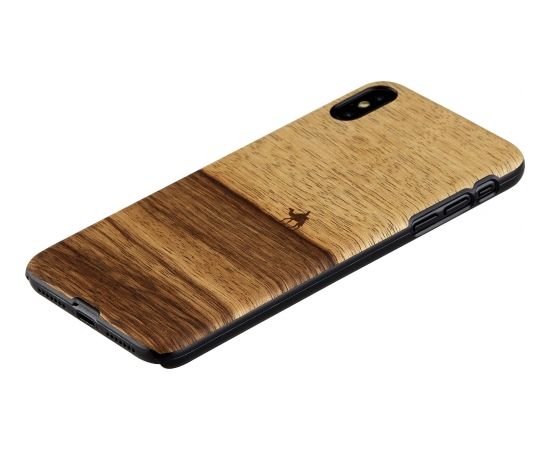 MAN&WOOD SmartPhone case iPhone XS Max terra black