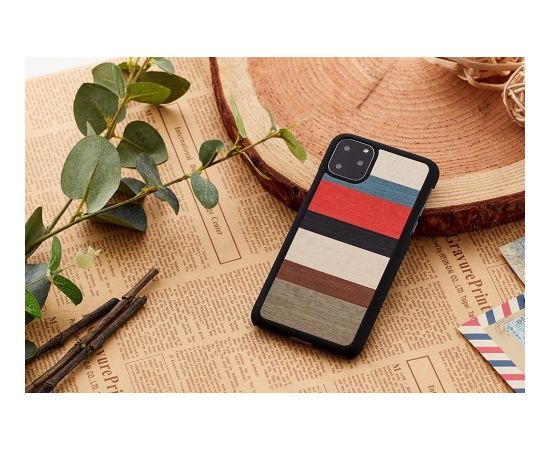 MAN&WOOD SmartPhone case iPhone 11 Pro corallina black