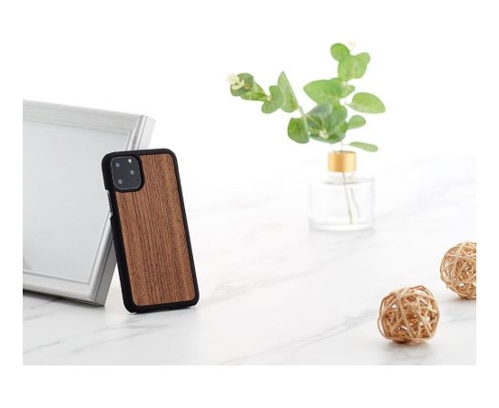 MAN&WOOD SmartPhone case iPhone 11 Pro black walnut black