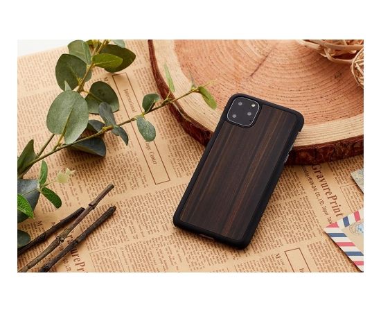 MAN&WOOD SmartPhone case iPhone 11 Pro ebony black