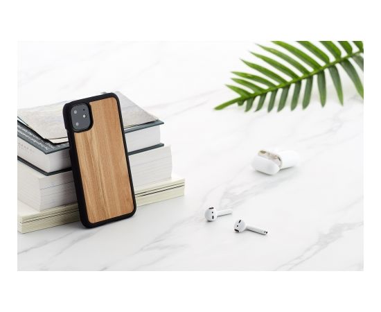 MAN&WOOD SmartPhone case iPhone 11 cappuccino black