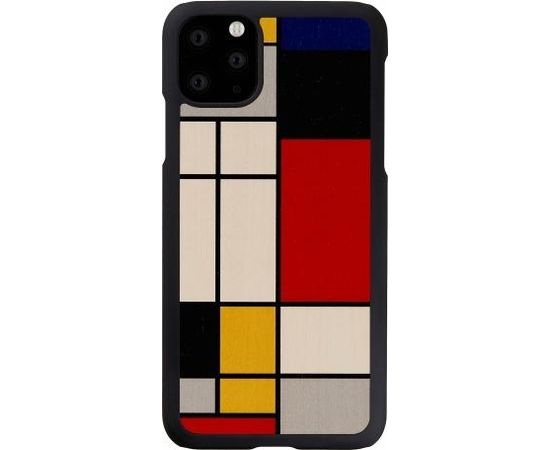 MAN&WOOD SmartPhone case iPhone 11 Pro Max mondrian wood black