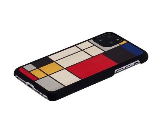 MAN&WOOD SmartPhone case iPhone 11 Pro Max mondrian wood black