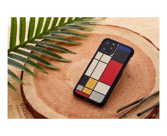 MAN&WOOD SmartPhone case iPhone 11 Pro Max mondrian wood black