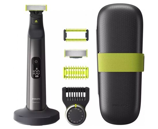 PHILIPS OneBlade Pro skuveklis, melns - QP6650/61