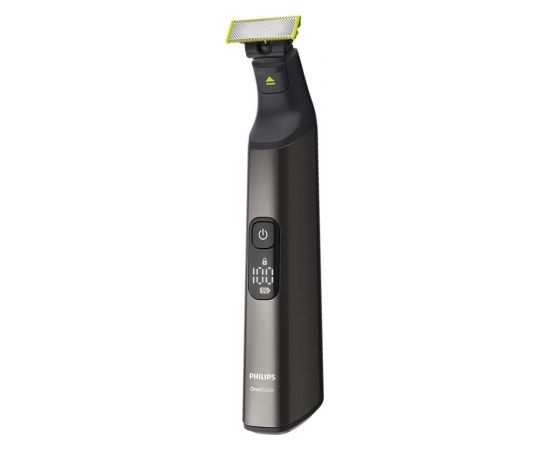 PHILIPS OneBlade Pro skuveklis, melns - QP6650/61