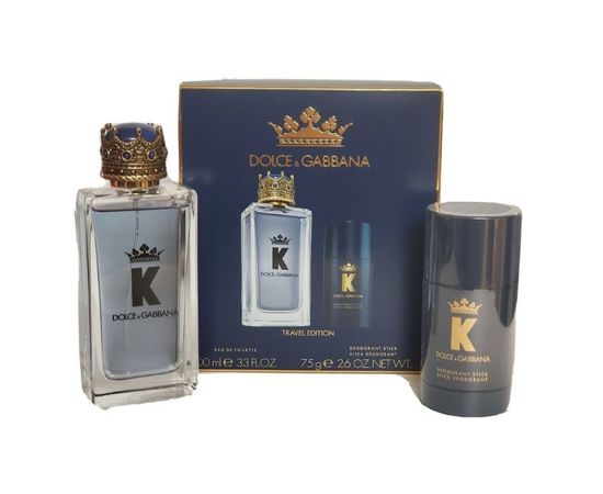 Dolce & Gabbana ZESTAW Dolce & Gabbana K EDT 100ml + dezodorant sztyft 75ml