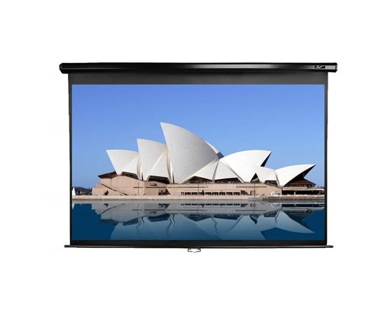 Elite Screens Manual Series M128UWX Diagonal 128 ", 16:10, Viewable screen width (W) 275 cm, Black