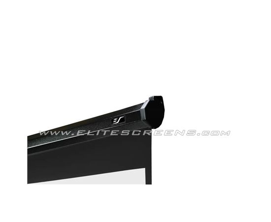 Elite Screens Manual Series M128UWX Diagonal 128 ", 16:10, Viewable screen width (W) 275 cm, Black