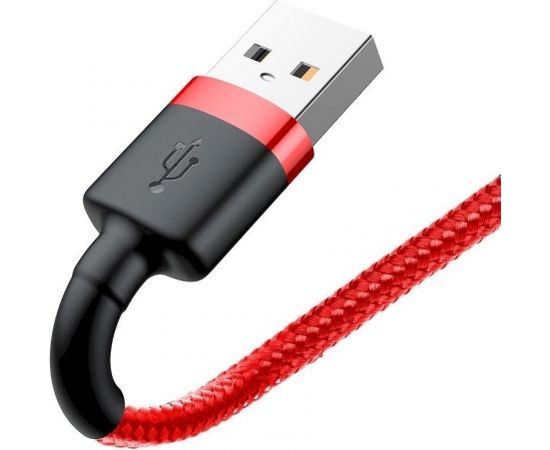 Baseus Cafule Cable USB Lightning 2A 3m (Red)