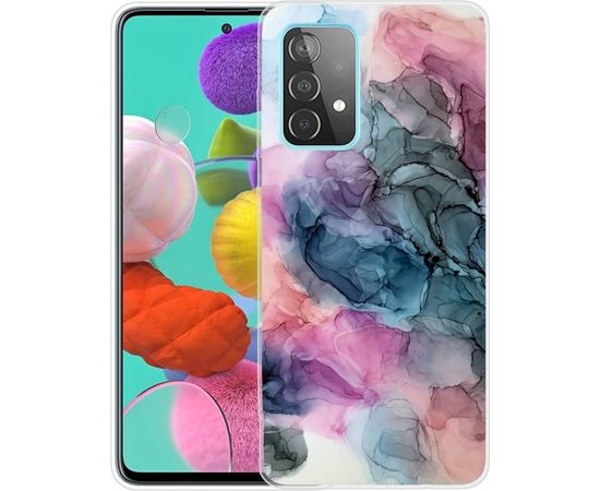 Fusion marble силиконовый чехол для Samsung A726 / A725 Galaxy A72 / A72 5G (дизайн h)