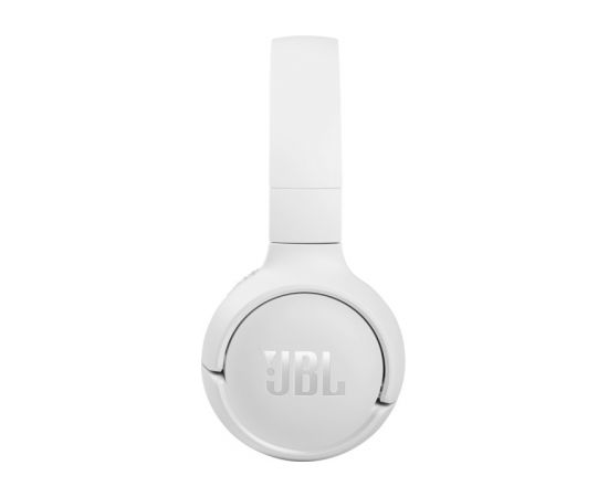 JBL T510 BT White on-ear austiņas ar Bluetooth, baltas