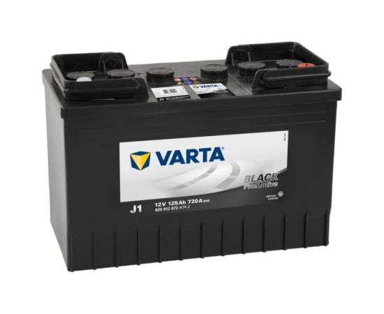 AKUMULATORS VARTA PROMOTIVE BLACK J1 12V 125AH 720A (EN) 349X175X290 0/1