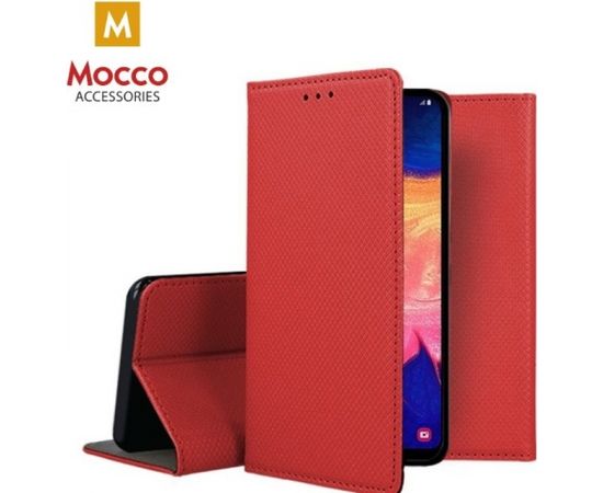 Mocco Smart Magnet Case Чехол для телефона Xiaomi Poco F3 Kрасный