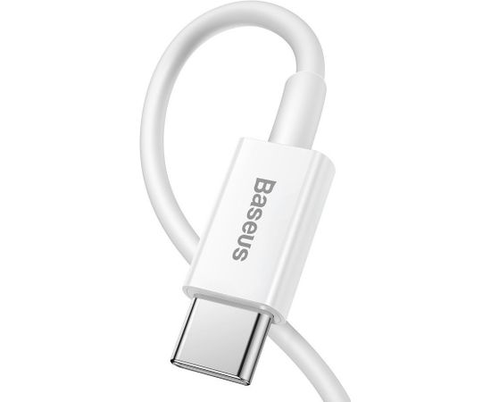 Baseus Superior провод USB Type C - Lightning 20 W 1,5 m белый (CATLYS-B02)