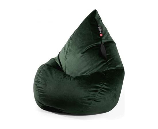 Qubo Splash Drop Fresh Emerald Augstas kvalitātes krēsls Bean Bag