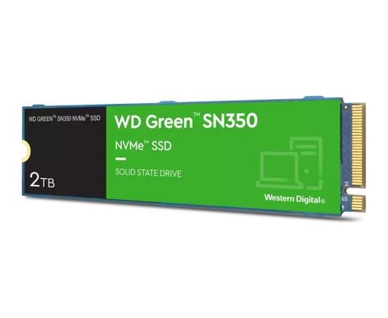 SSD M.2 2TB WD Green SN350 NVMe PCIe 3.0 x 4