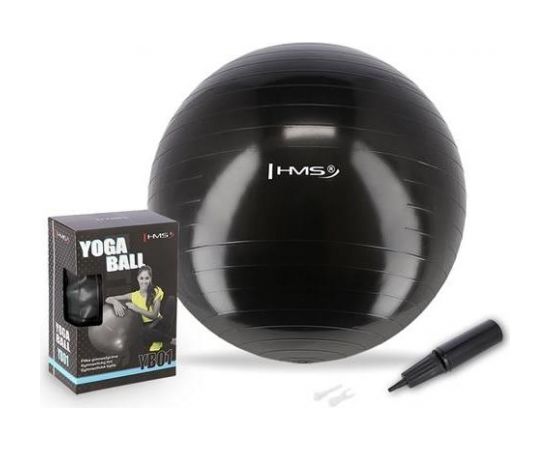 Gym Ball HMS YB01 Black, 75cm