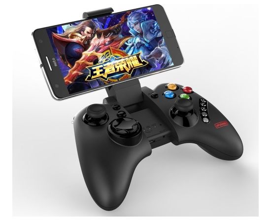 iPega 9021s Bluetooth Universāls Bezvadu Spēļu Kontrolieris priekš PS3 / PC / Adroid Ierīcēm / ar Turētāju Viedtālrunim