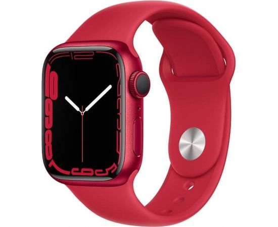 Apple Watch 7 GPS 45mm Sport Band PRODUCT(RED) (MKN93EL/A)