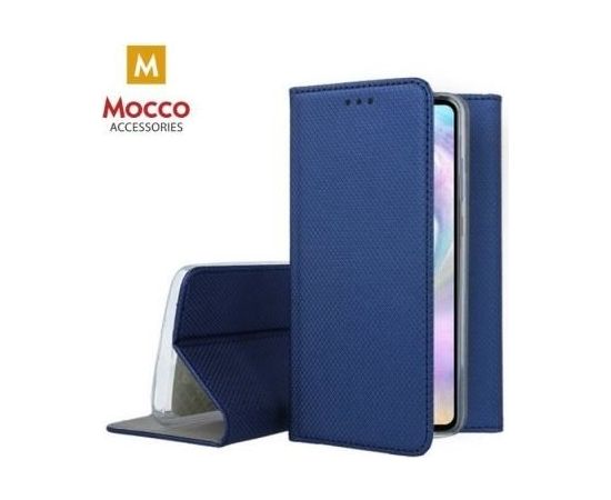 Mocco Smart Magnet Case Чехол Книжка для телефона Samsung Galaxy A22 4G / M22 4G Cиний