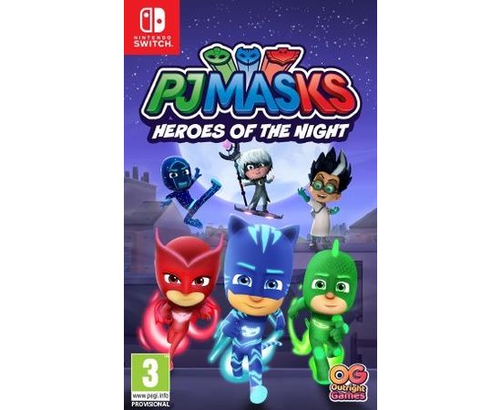 Namco Bandai Games PJ Masks Heroes of the Night Nintendo Switch Game